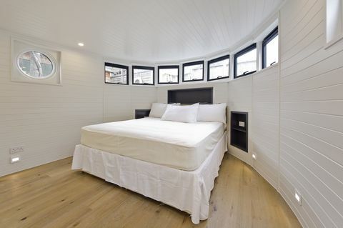 Casa flotante - Little Venice - Richard Branson - dormitorio