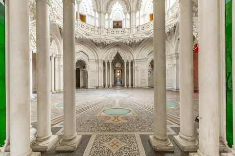 Detalles moros en el castillo de Sammezzano