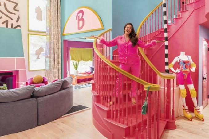 la casa de los sueños de barbie y ryan gossling y margot robbie