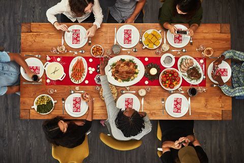 No sería una reunión sin comida