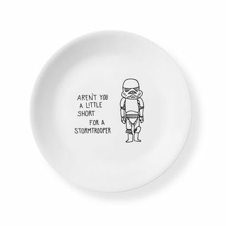 Plato de ensalada de Star Wars Stormtrooper