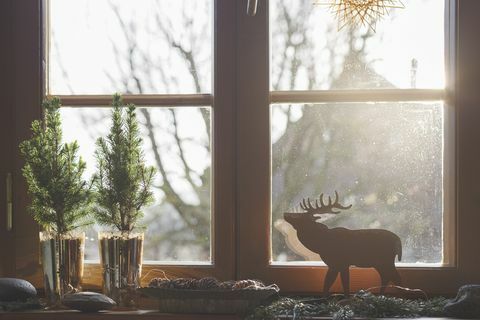 Ventana de navidad