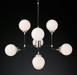 Candelabro de cristal Bistro Globe Milk