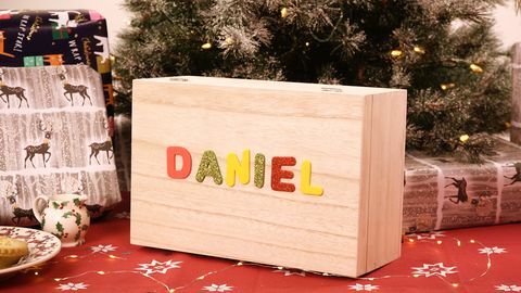 Caja personalizada de Nochebuena