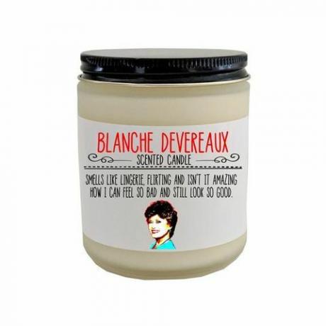 Golden Girls Blanche Devereaux Vela Perfumada Golden Girls Gift Regalo divertido Dorothy Rose Sophia Pop Culture Regalo para su regalo de cumpleaños