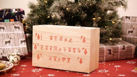 Caja personalizada de Nochebuena