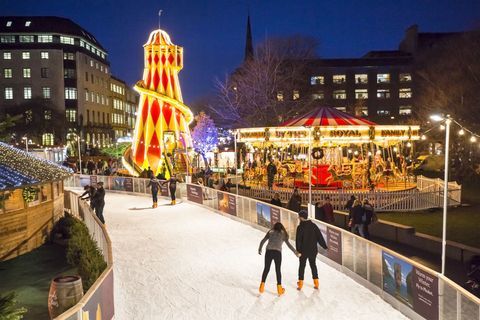 Patinaje sobre hielo Edimburgo