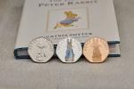 La moneda de Peter Rabbit 50p es lanzada por Royal Mint