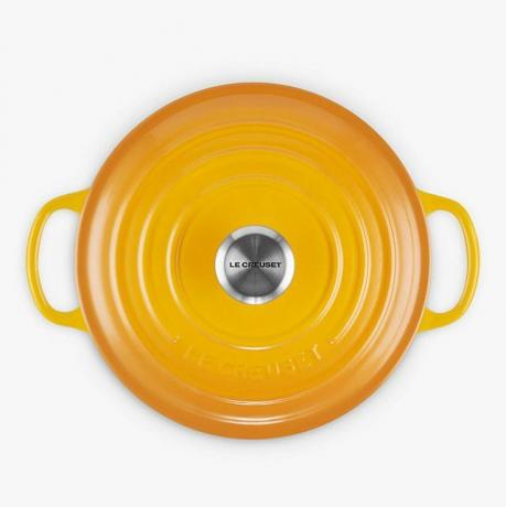 Cazuela redonda de hierro fundido Le Creuset Signature, Néctar, 20 cm