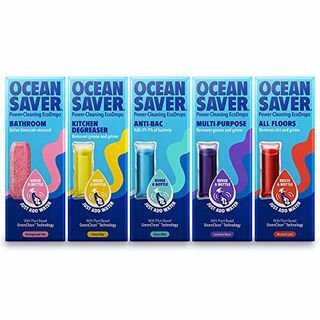 Colección EcoDrops de limpieza OceanSaver, paquete de 5