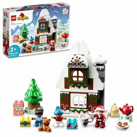 DUPLO Casa de pan de jengibre de Papá Noel