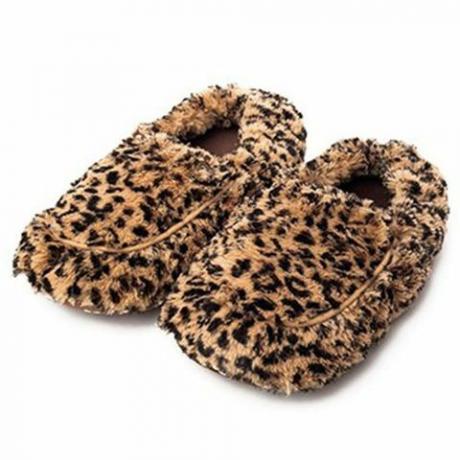 Pantuflas de microondas Leopard