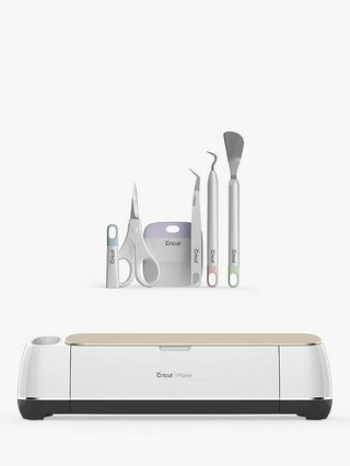 Cricut Maker Ultimate cortadora, champán y juego básico de herramientas, gris