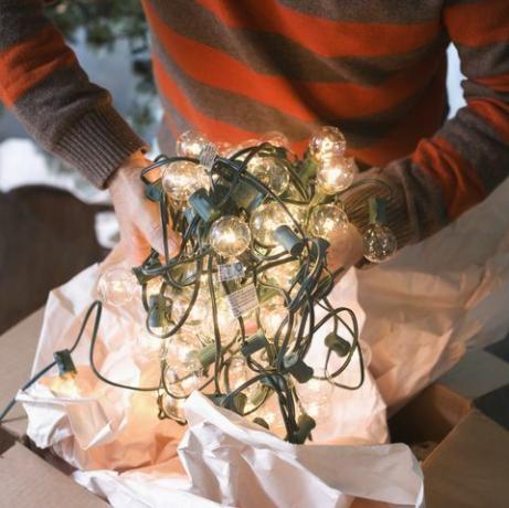 quiz de letras de navidad de luces enredadas