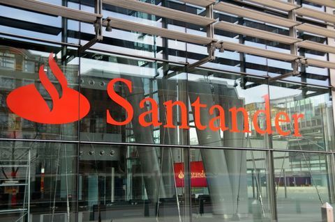 Signo del Banco Santander