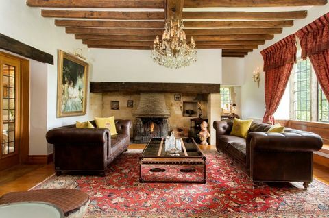 Savills - Collin House - casa de campo - Cotswolds - sala de estar